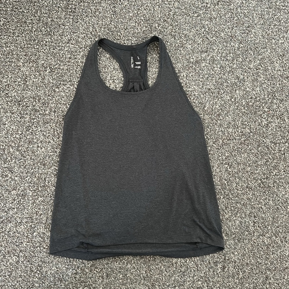 Arc’teryx Women's Taema Tank Top in Black Heather. Size XS. Like new!
